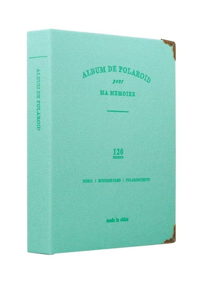 Ozone 120 Pockets Photo Album For Fujifilm Instax Mini Cameras Green 