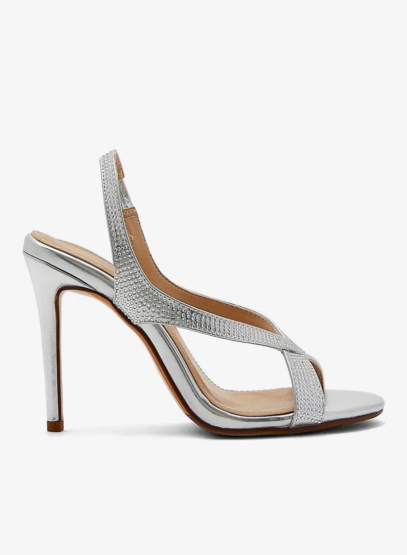 Diamante Slingback Mule Sandal