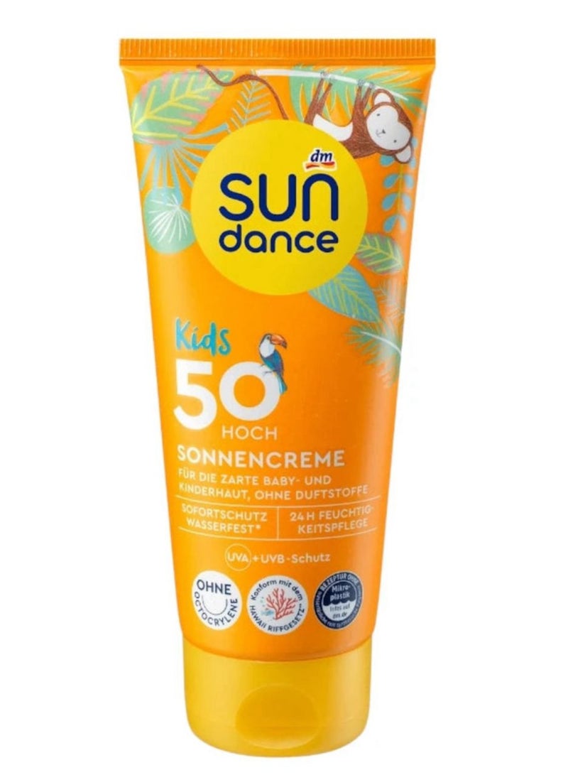 Dm Sun Dance Kids Sun Cream SPF50+ 100ml