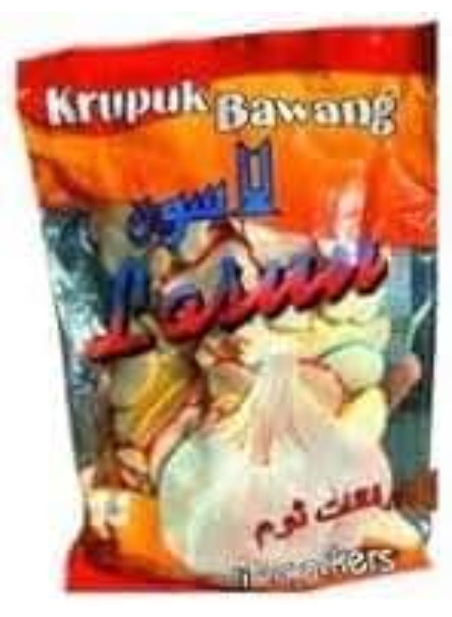 كروبوك باوانج الإندونيسي – مقرمشات روبيان (جمبري) بنكهة البصل – 200 جم - Image 3