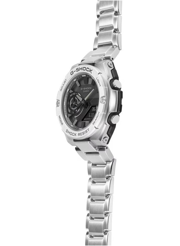 CASIO - G-Shock Analog-Digital Stainless Steel Men's Watch GST-B500D-1A1 - Image 1