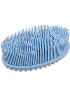 Exfoliating Silicone Body Scrubber Silicone Bath Brush Silicone Shower Loofah For Gentle Massage Skin Long Lasting Lathers Well Easy To Clean More Hygienic Than Traditional Loofah Body Brush (Blue) - pzsku/ZAD85CD1C1F749995E066Z/45/_/1696065140/9faef2e5-32be-4ca9-a773-84191d200d16