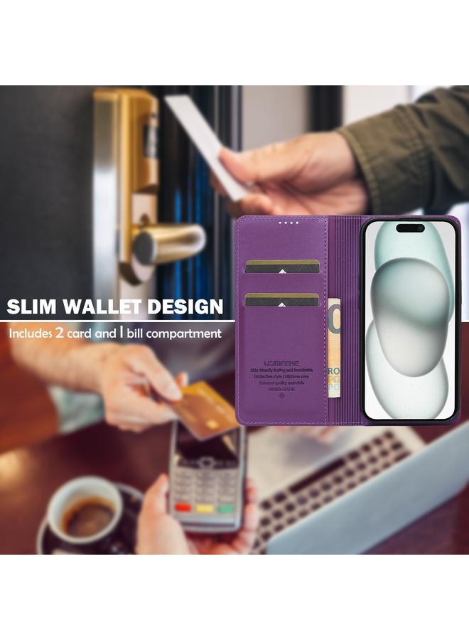 LC.IMEEKE Case For iPhone X / XS L1 Series Frosted Fine Texture PU Phone Case - Image 4