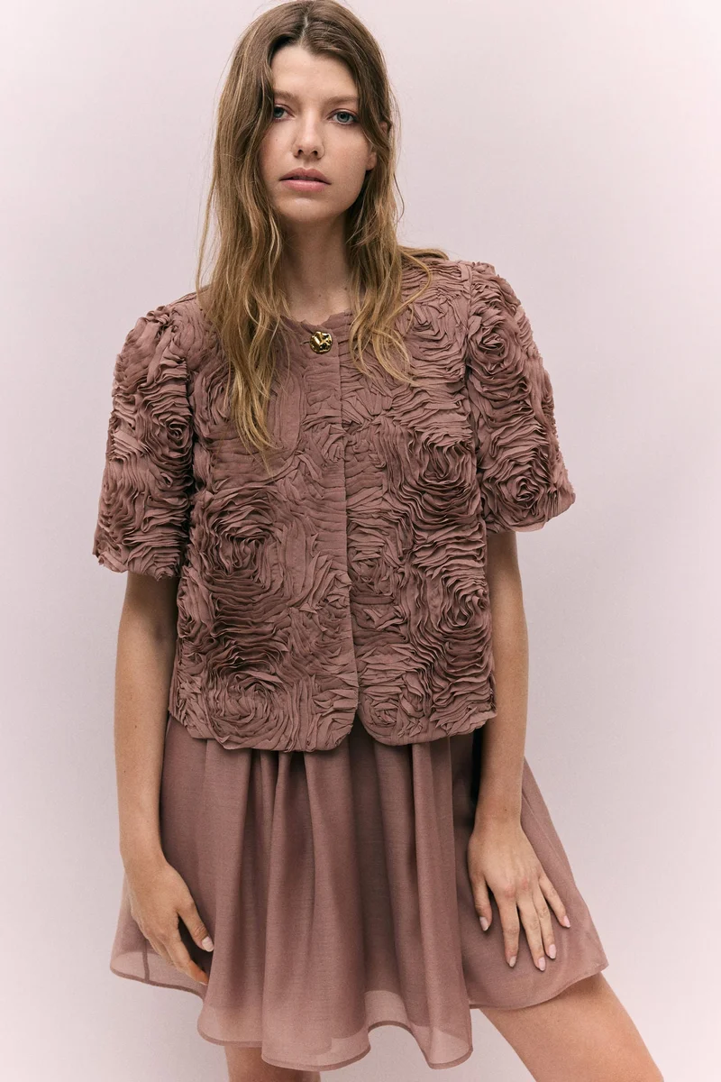 H&M Appliquéd jacket