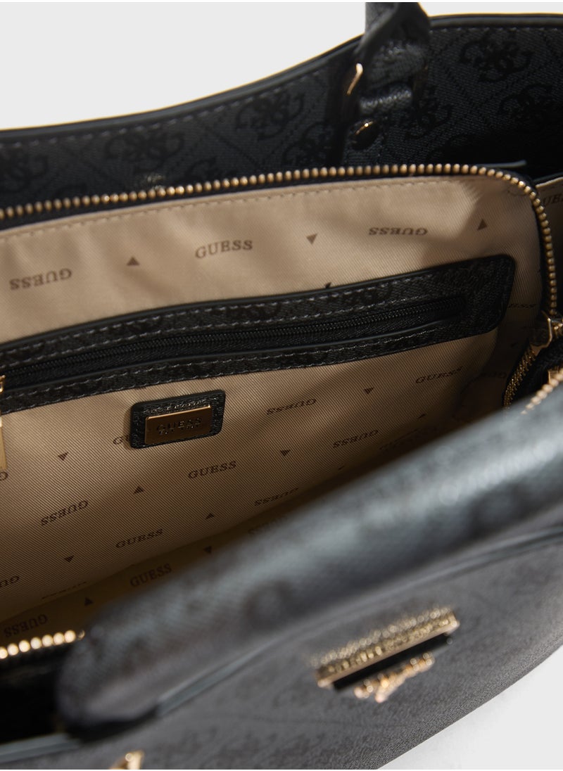 GUESS Meridian Girlfriend Satchel  - Image 5