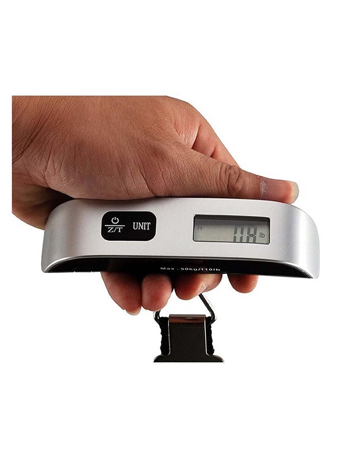Electronic Luggage Scale Silver - Image 2