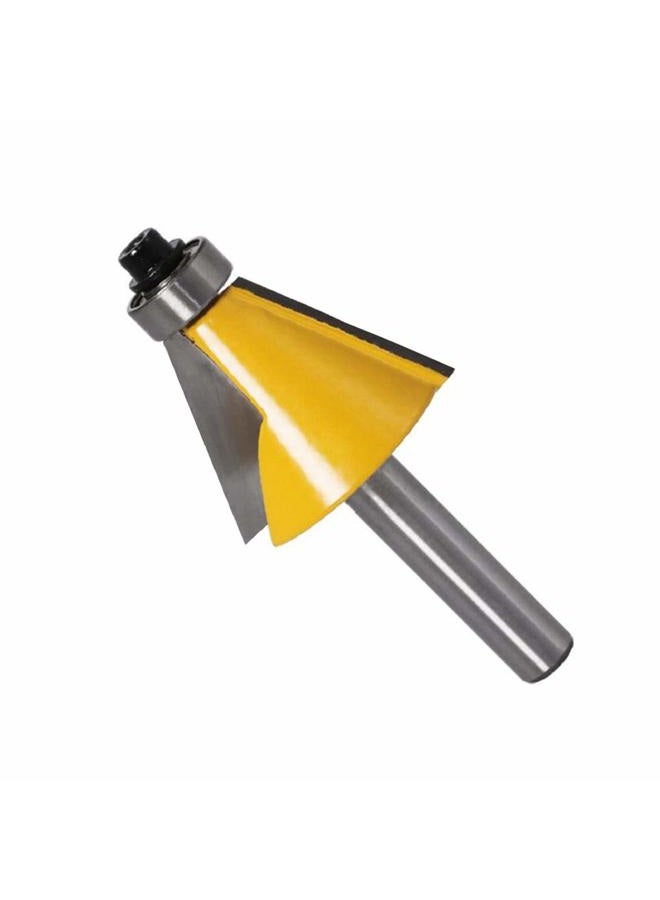 Wolfride 3Pcs Chamfer Router Bit Set 1/4 Inch Shank Bevel Router Bits 15 22.5 30 Degree - Image 5