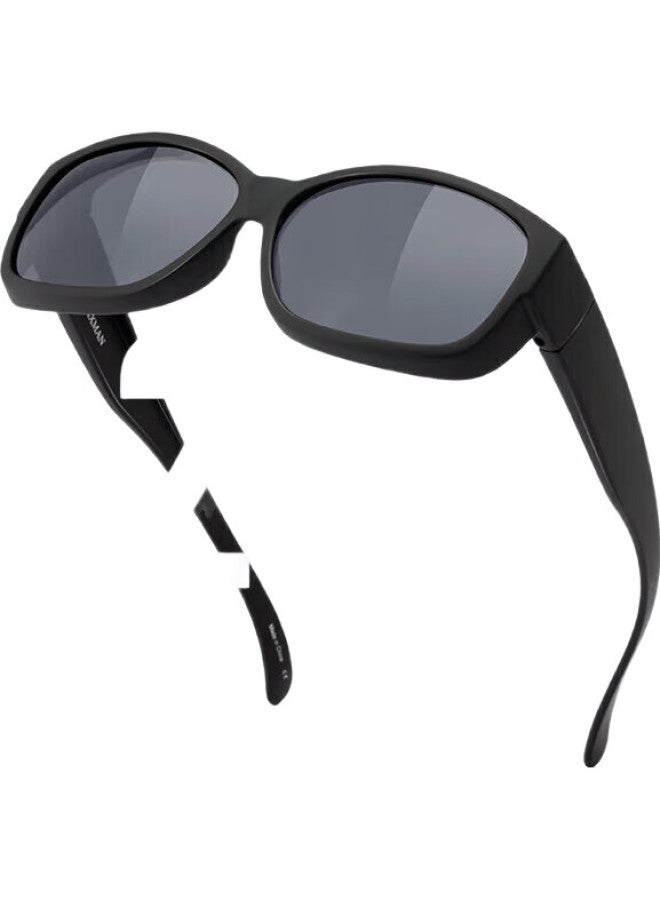 CAXMAN Sunglasses For Nearsighted Men And Women, Polarized Clip-On Lenses, Driving Glasses - Image 3
