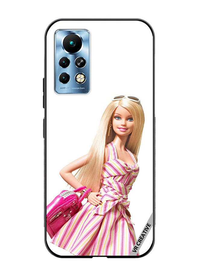 VR CREATIVE Protective Case Cover For Infinix Note 11 Pro Barbie Design Multicolour - Image 1