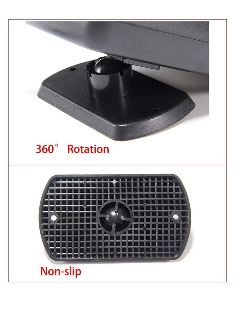 Y&D Car Heater 12V Portable Winter Auto Van Defroster 150W Heating Demister Cooling Fan (Grey with Air Purification)  - Image 5