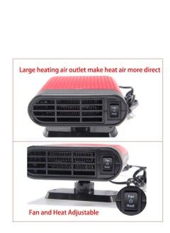 Y&D Car Heater 12V Portable Winter Auto Van Defroster 150W Heating Demister Cooling Fan (Grey with Air Purification)  - Image 4