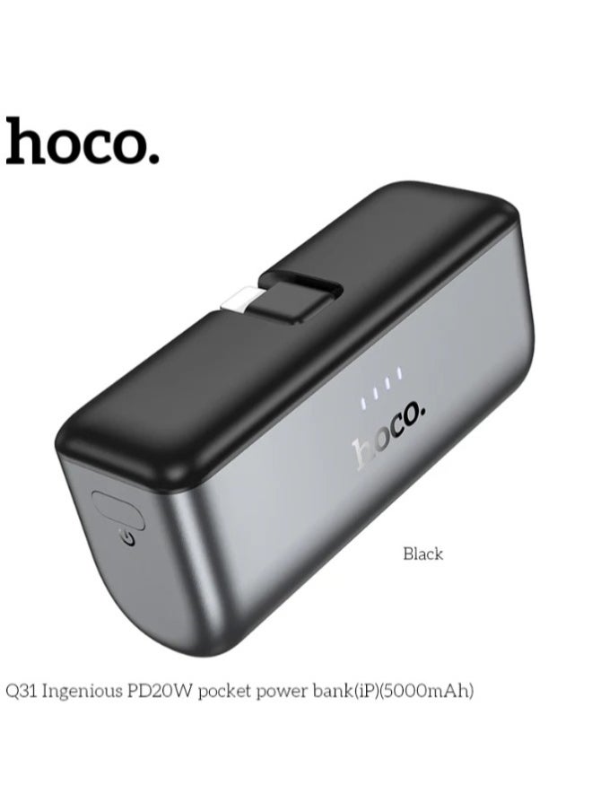 Hoco Power Bank Hoco Q31 5000mAh, 20W Fast Charging (for iPhone only)  - Image 3