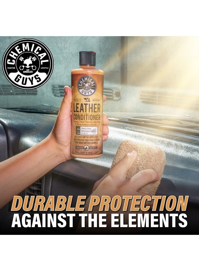 Chemical Guys SPI_109_04 مجموعة تنظيف وتكييف الجلد للعناية الكاملة بالجلد للاستخدام على داخل السيارات، الملابس الجلدية، الأثاث، الأحذية، الأحذية الطويلة، الحقائب والمزيد (2 - 4 أونصة سائلة)  - Image 3