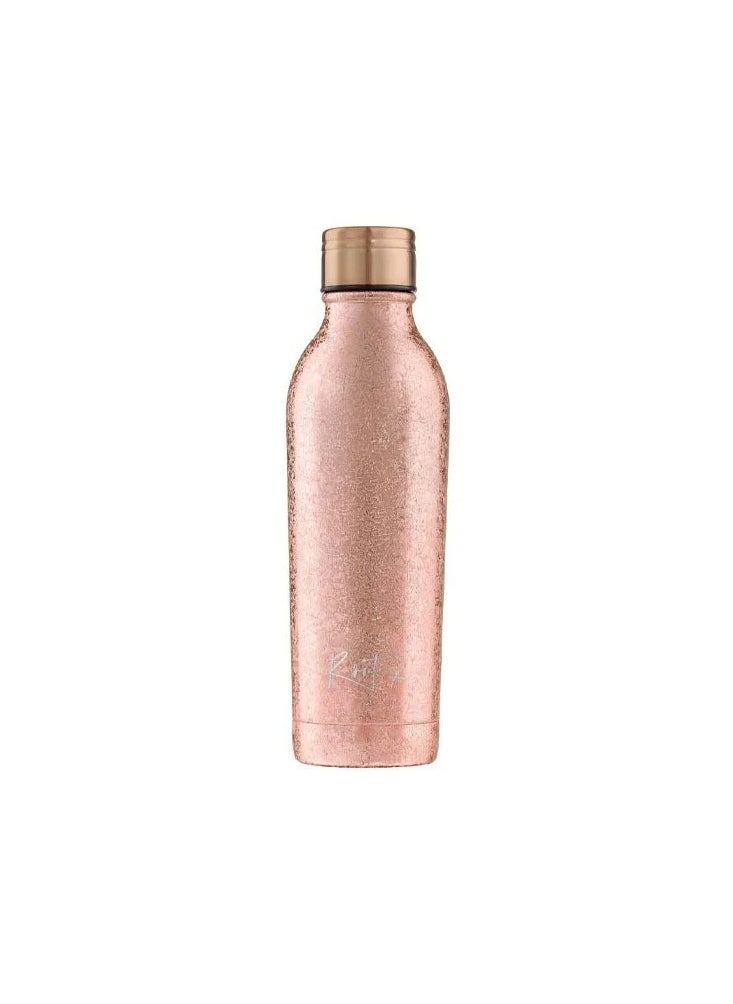 Root7 liquid dispenser for hot and cold drinks with a capacity of 500 ml - bright rose gold