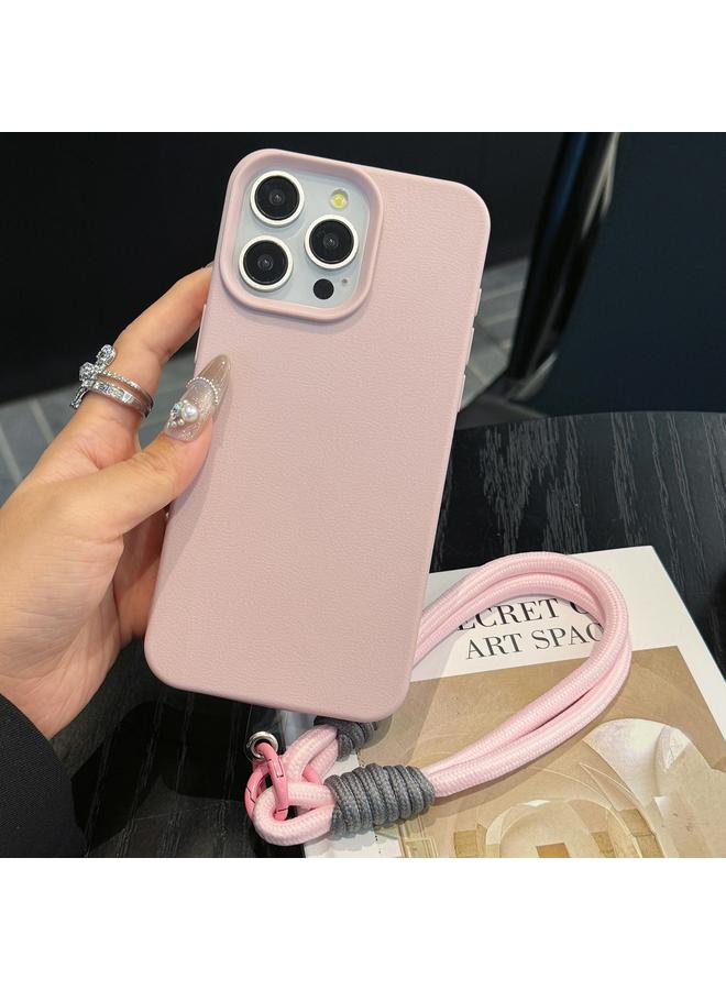 اس-توب جراب لهاتف iPhone 13 Pro Max مصنوع من الجلد ومصنوع من مادة TPU مع غطاء كامل مع حبل - Image 1