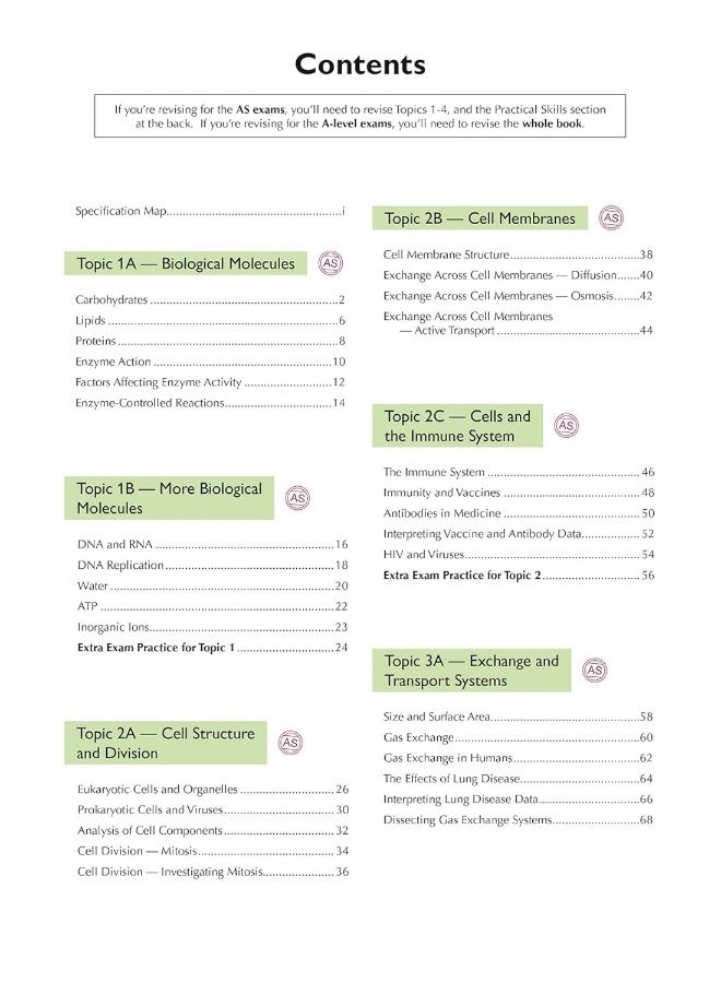 A-Level Biology: AQA Year 1 & 2 Complete Revision & Practice with Online Edition  - Image 3