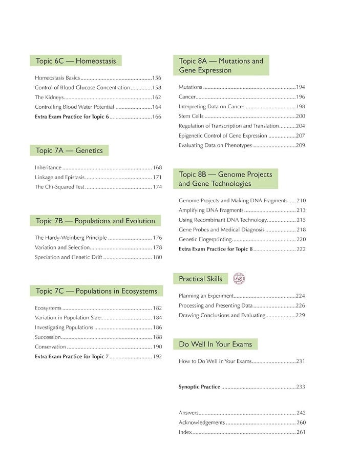 A-Level Biology: AQA Year 1 & 2 Complete Revision & Practice with Online Edition  - Image 5