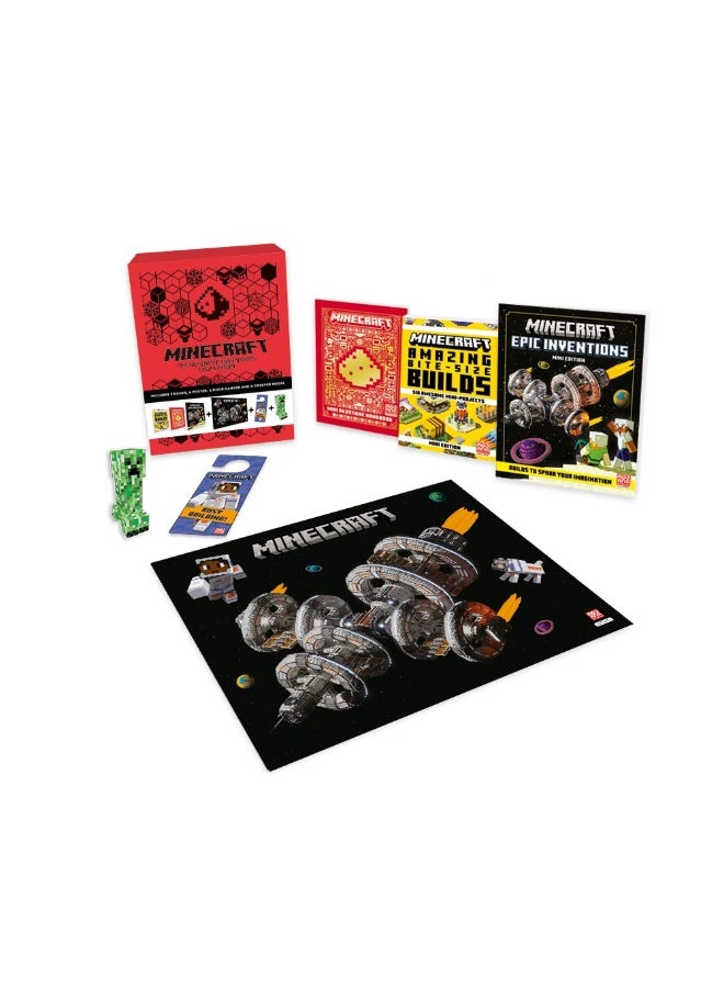 MINECRAFT THE ULTIMATE INVENTOR’S COLLECTION GIFT BOX: Official illustrated children’s book collection, the perfect present for kids into gaming aged 6, 7, 8, 9 and 10! Paperback