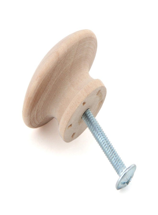 RAB Knob Wooden for Door and Drawer, Dark Brown Finish (Code:-WDN B106, Pack of 6 PCS) - Image 4