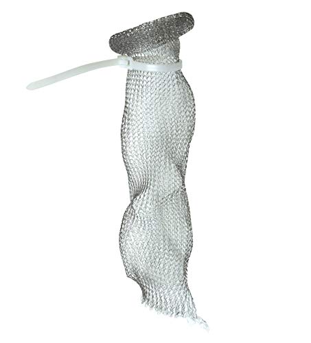 Brite Concepts Stainless Steel Washing Machine Lint Traps: Washer Hose Lint Remover with Cable Ties - 3 Count Per Pack - Image 3