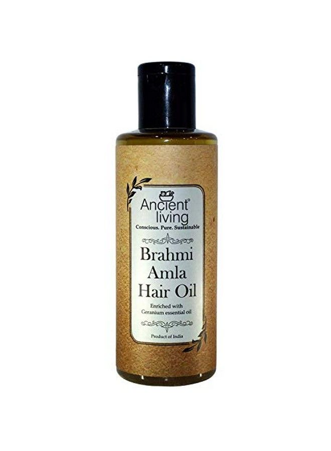 Ancient Living Brahmi & Amla Hair Oil For Stronger Hair Roots Prevents Hair Fall For Men & Women 200 Ml  - Image 1