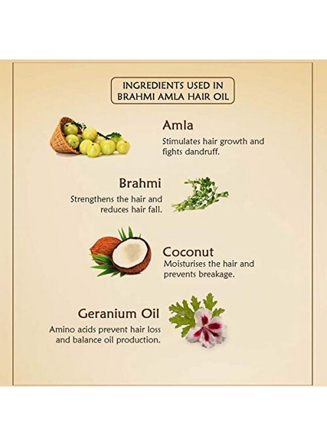 Ancient Living Brahmi & Amla Hair Oil For Stronger Hair Roots Prevents Hair Fall For Men & Women 200 Ml  - Image 5