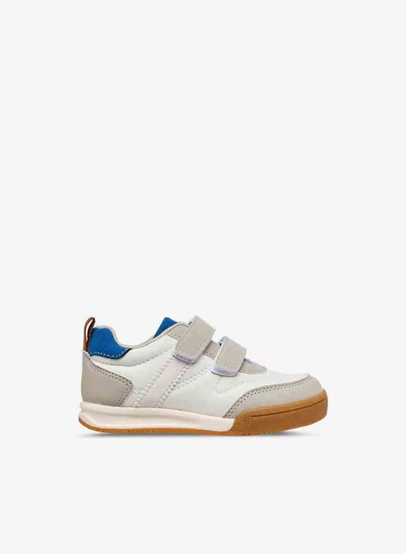 LBL by Shoexpress Boys Panelled Sneakers with Hook and Loop Closure
