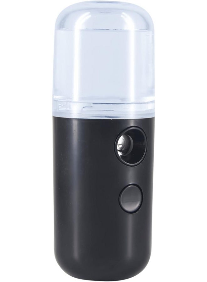 جهاز ترطيب الوجه نانو – بخاخ بخار بارد مرطب للبشرة، محمول وصغير الحجم، مناسب للعناية بالبشرة والمكياج والرموش، مزود بخزان ماء شفاف سعة 30 مل / 1 أونصة، يعمل بالشحن USB - Image 1