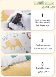 bbet Nursing Pillow for Breastfeeding, Multi-Functional Original Plus Size Breastfeeding Pillows Give Mom and Baby More Support with Removable Cotton Cover  - Image 5