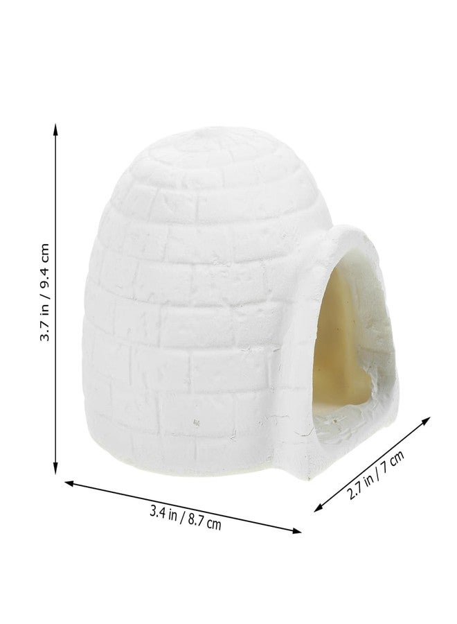 TOYANDONA Mini Ice House Model for Kids - Realistic Igloo Figurine with Arctic Animal Space Perfect for Educational Play Cake Toppers & Winter Decoration - Image 4