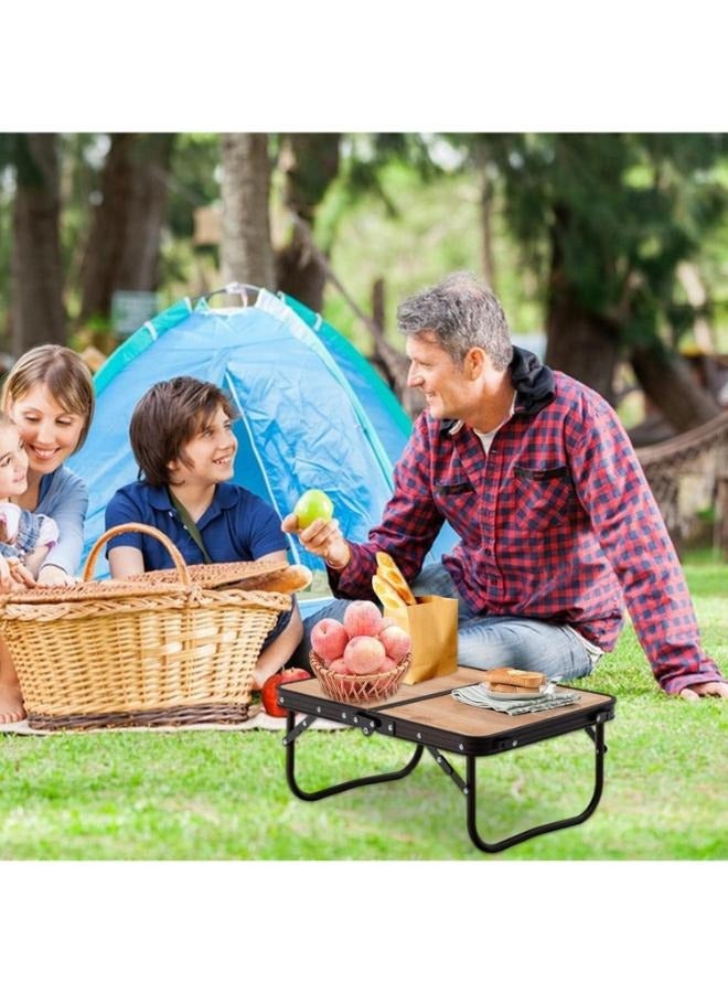 طاولة تخييم قابلة للطي من الألومنيوم متعددة الوظائف مقاس 60*40 سم رقم: XH6040FM - Image 5