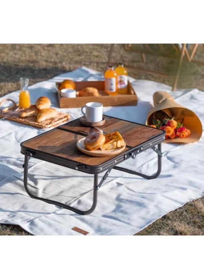 طاولة تخييم قابلة للطي من الألومنيوم متعددة الوظائف مقاس 60*40 سم رقم: XH6040FM - Image 3