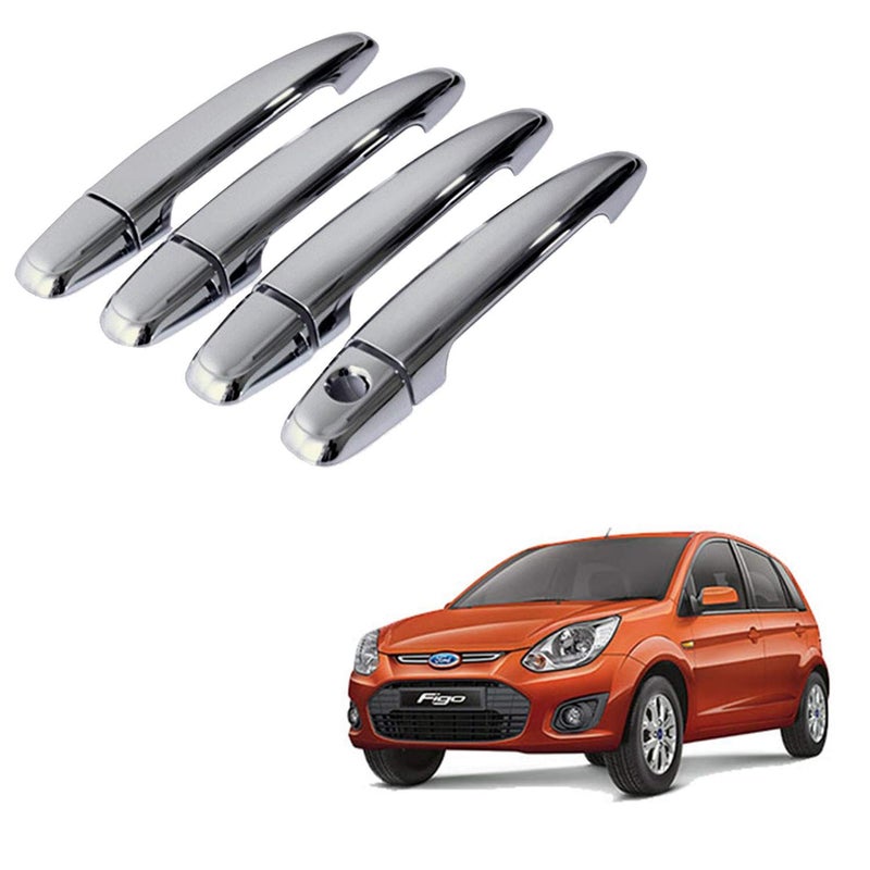 Cranzo Car Chrome Door Handle for Ford Figo - Image 1