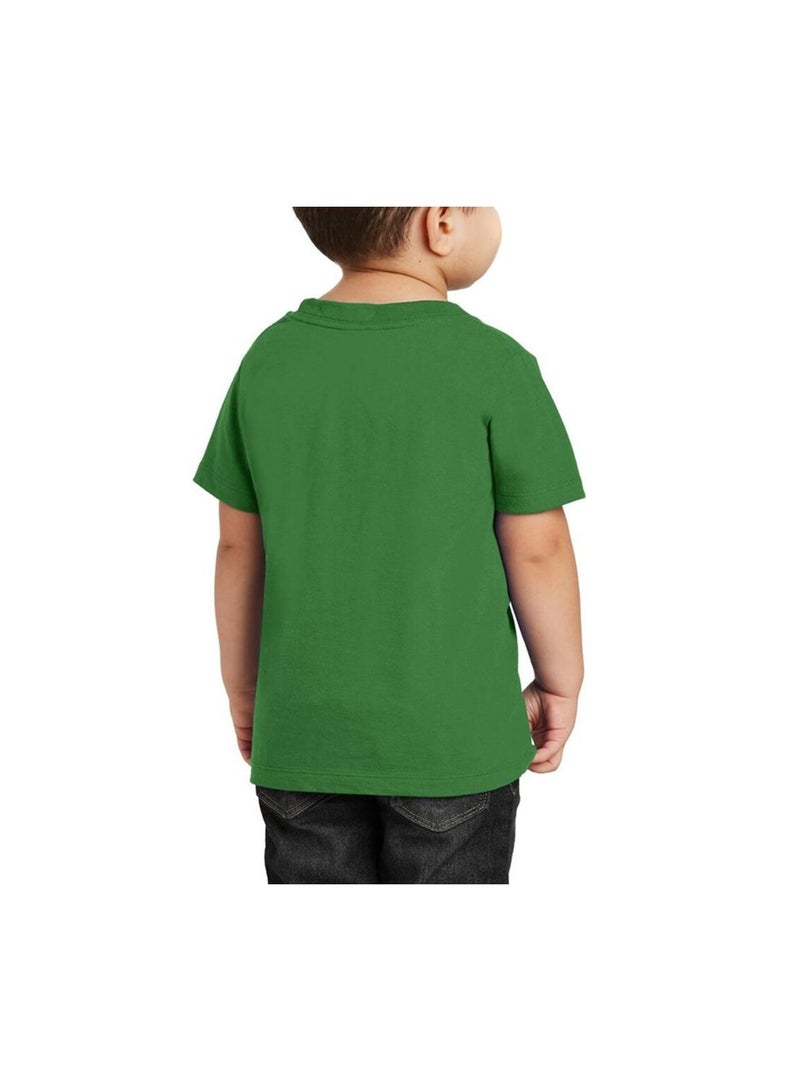Saudi Arabia-Themed Boys Souvenir T-Shirt for Kids - Short Sleeve Round Neck Cotton Tshirt - Saudi Design with Camel - Ideal for School, Playtime - Image 2