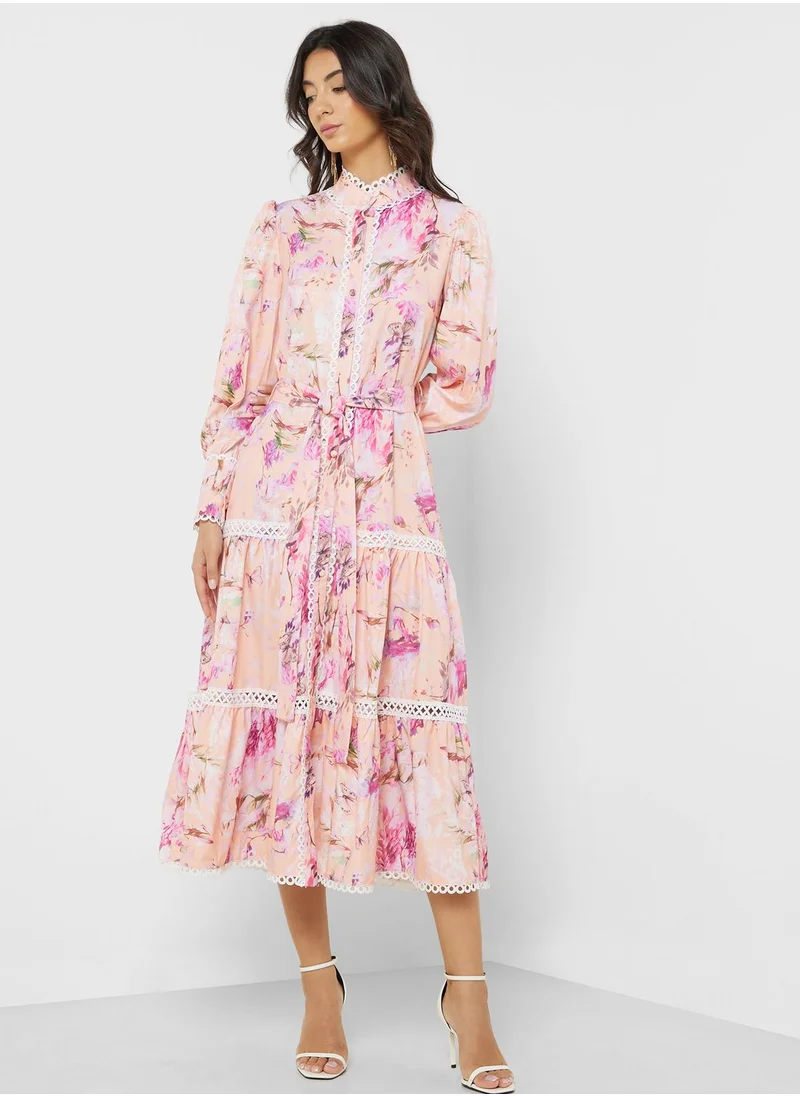 ELLA Floral Print Dress