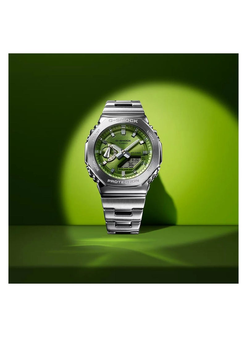 كاسيو CASIO  G-SHOCK G-STEEL MEN WATCH GM-2110D-3ADR - Image 3