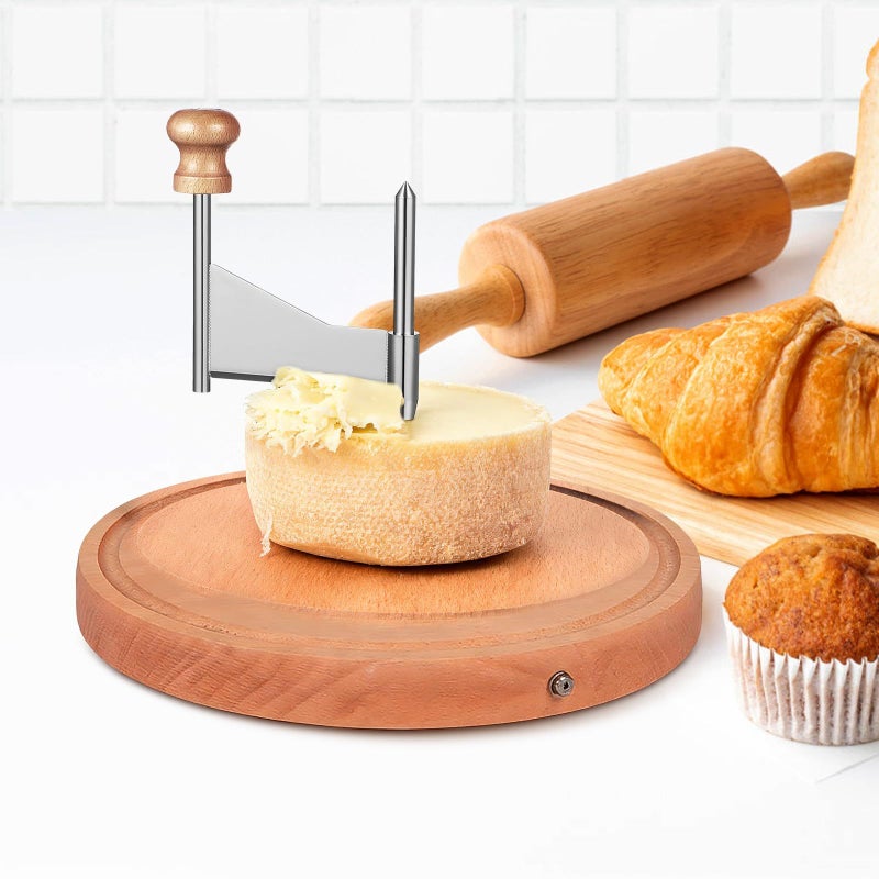 Manual Rotary Cheese Grater Cutter With Handle 304 Stainless Steel Cheese Shaver Slicer Replacement For Kitchen And Cooking Use - Image 5