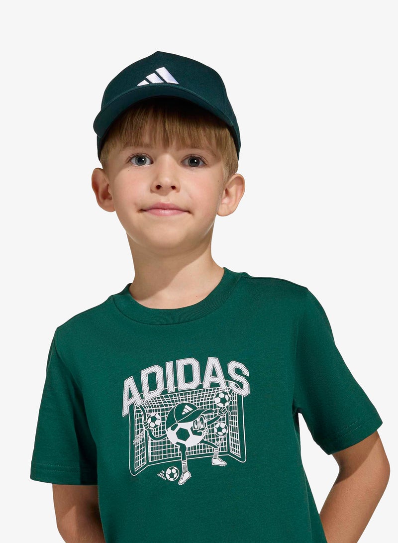 Adidas Kids Football Graphic T-Shirt - Image 5