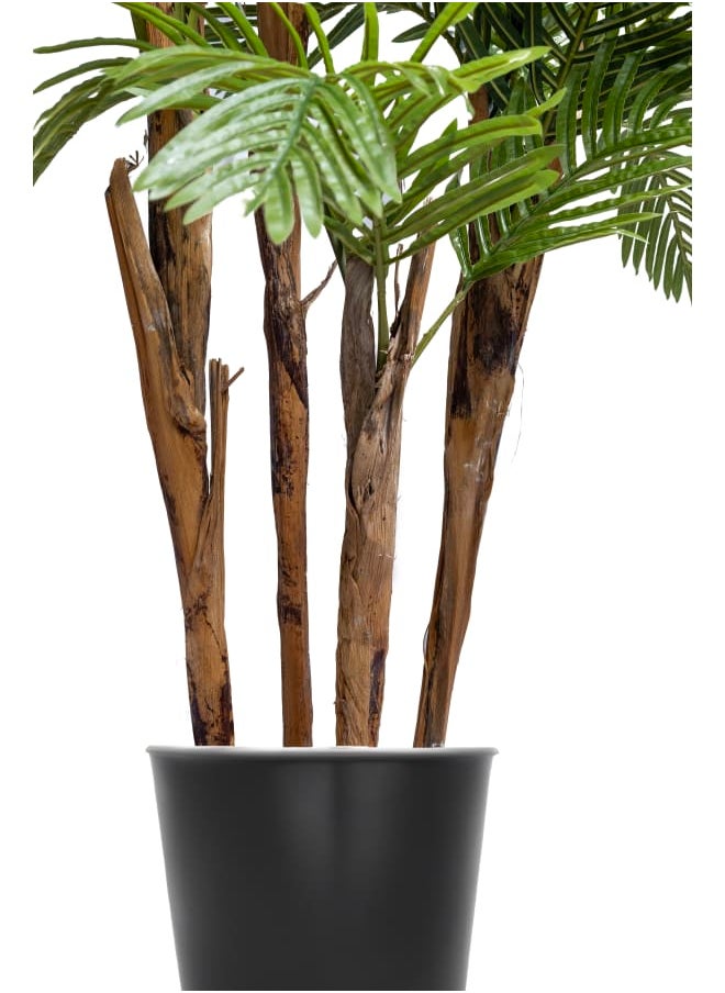 Unique Pots And Plants Areca Quad Loaf Stem Artificial Palm Tree H180CM  - Image 2