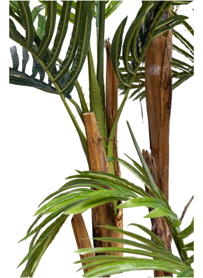 Unique Pots And Plants Areca Quad Loaf Stem Artificial Palm Tree H180CM  - Image 3