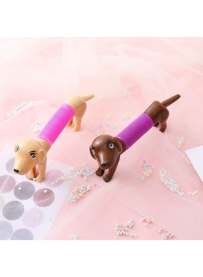 Stress-relieving, multifunctional, stretchable, and flexible parent-child toy gift (5 pieces, random colors) - Image 4