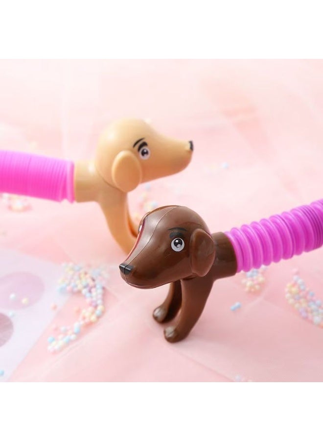 Stress-relieving, multifunctional, stretchable, and flexible parent-child toy gift (5 pieces, random colors) - Image 2