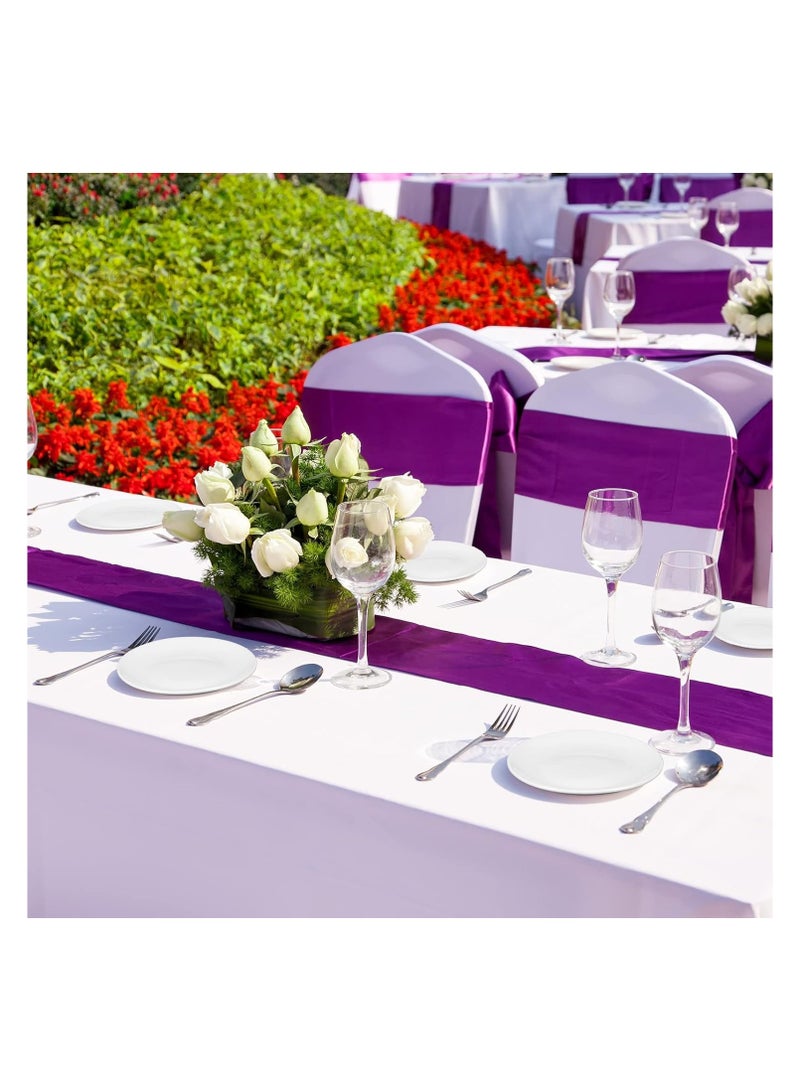 10 Pcs Porcelain Dinner Plates 25 cm White  Porcelain Round Plates Dinnerware - Image 3