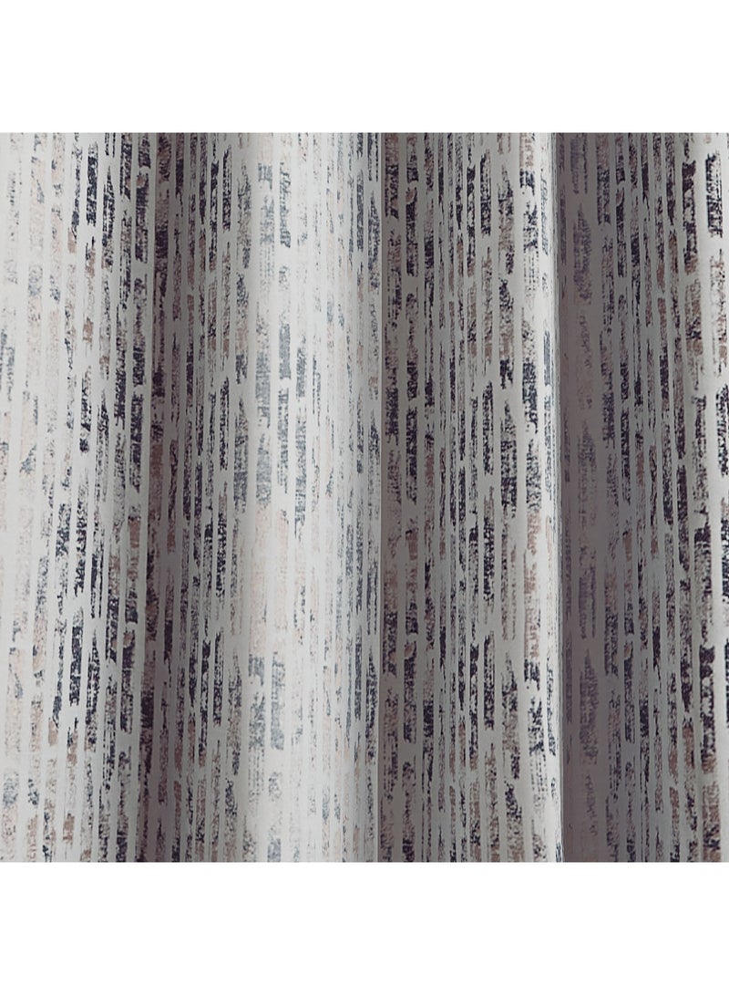 Home Box Emma Claude 2-Piece Jacquard Curtain Set 280 x 135 cm - Image 3