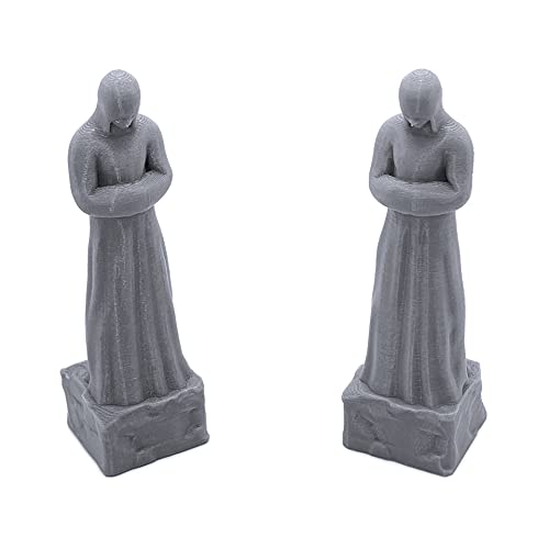 EnderToys Mausoleum Graveyard Scene - DND Terrain Scenery for Tabletop 28mm Miniatures Wargame - Image 4