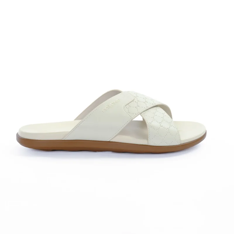 ميلانو Rish Mens Sandals-Ivory