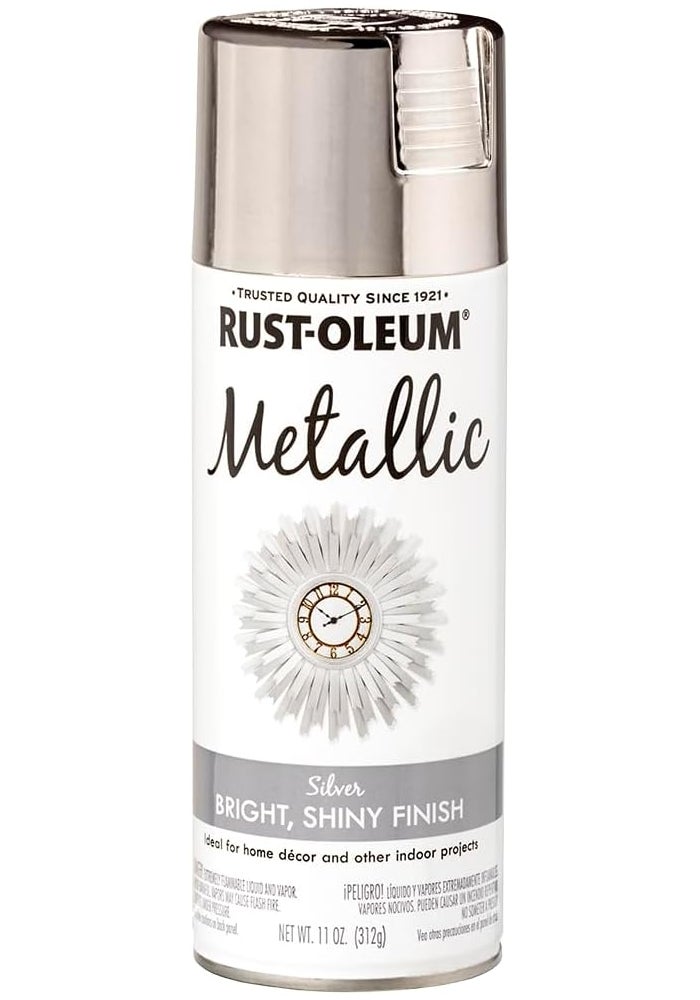 RUST-OLEUM رش معدني خاص من راست-أوليوم - فضي