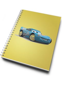LIT Blue Cars Kids Design Spiral Notebook  - Image 2