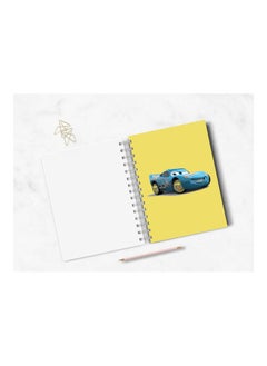 LIT Blue Cars Kids Design Spiral Notebook  - Image 1