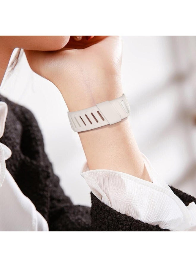 ZERIFAM Silicone Wristband Compatible with Whoop 5.0, Comfort Durable Soft Adjustable Silicone Sports Loop Strap for Men and Women, Breathable Sport Waterproof, with Metal Frame Connector - Image 5